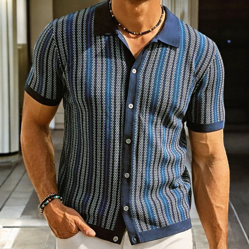 Men's Button Down Shirt - Alban Style