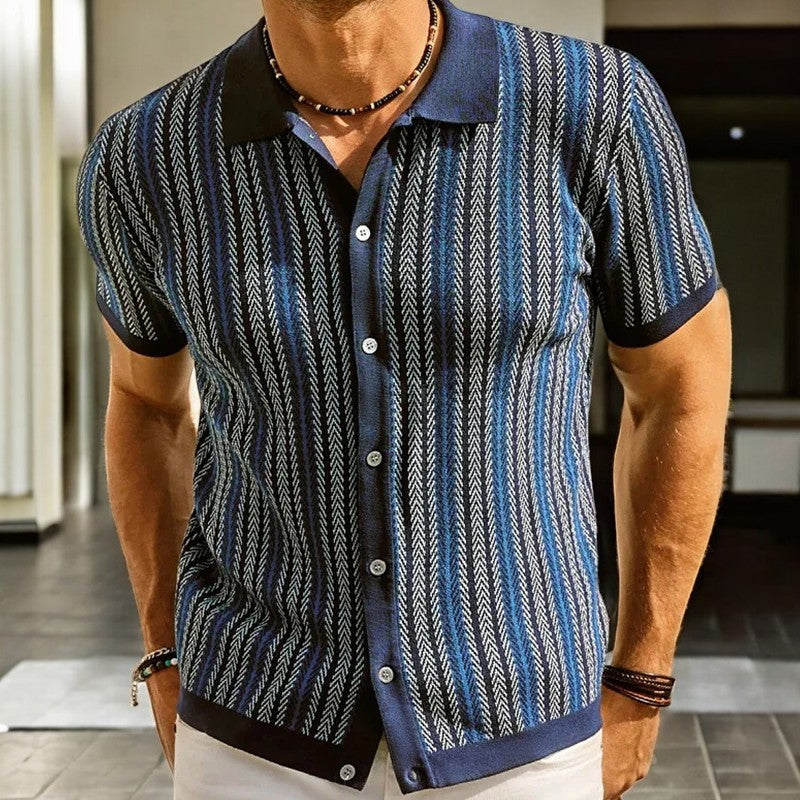 Men's Button Down Shirt - Alban Style