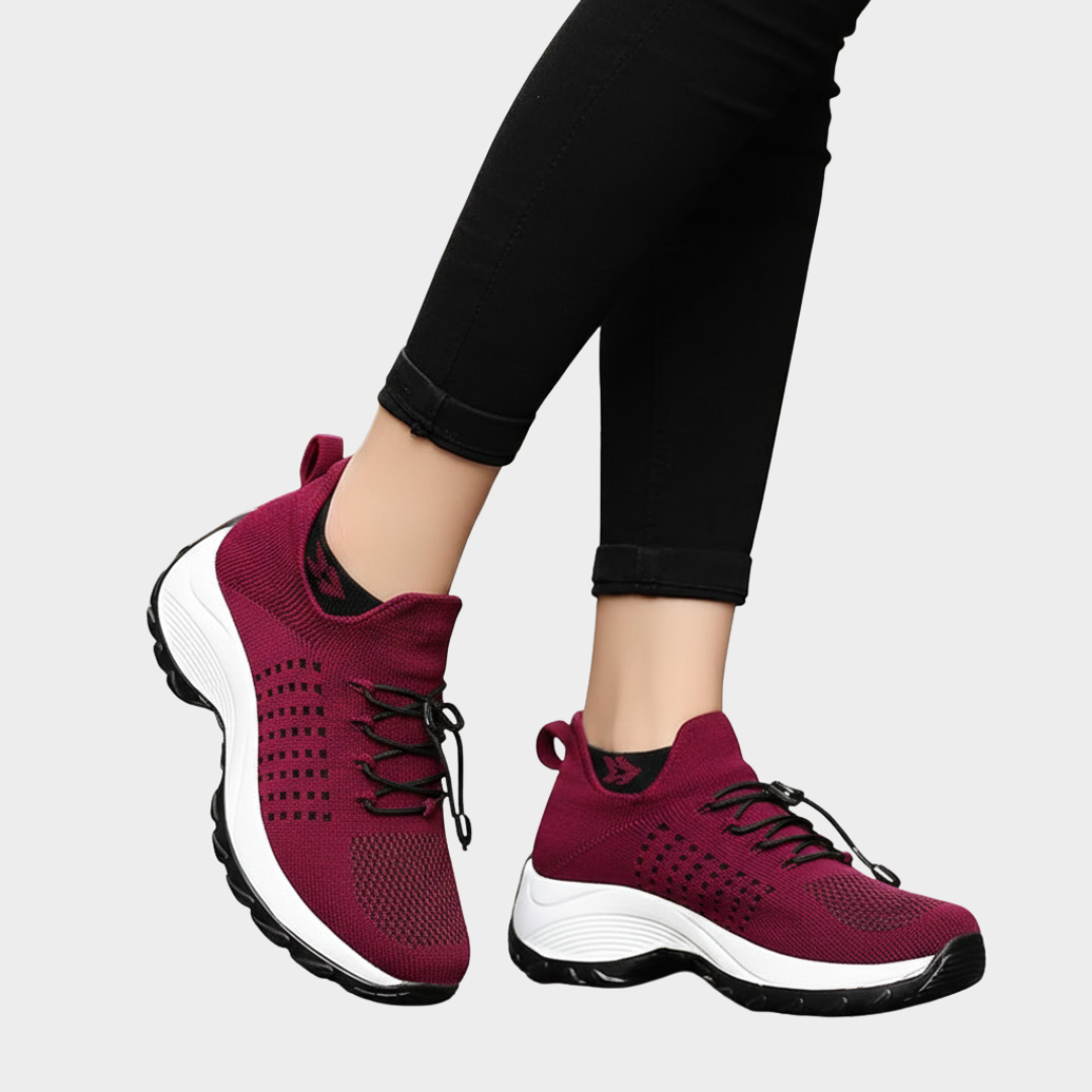 Women’s Orthopedic Walking Shoes Knit Mesh