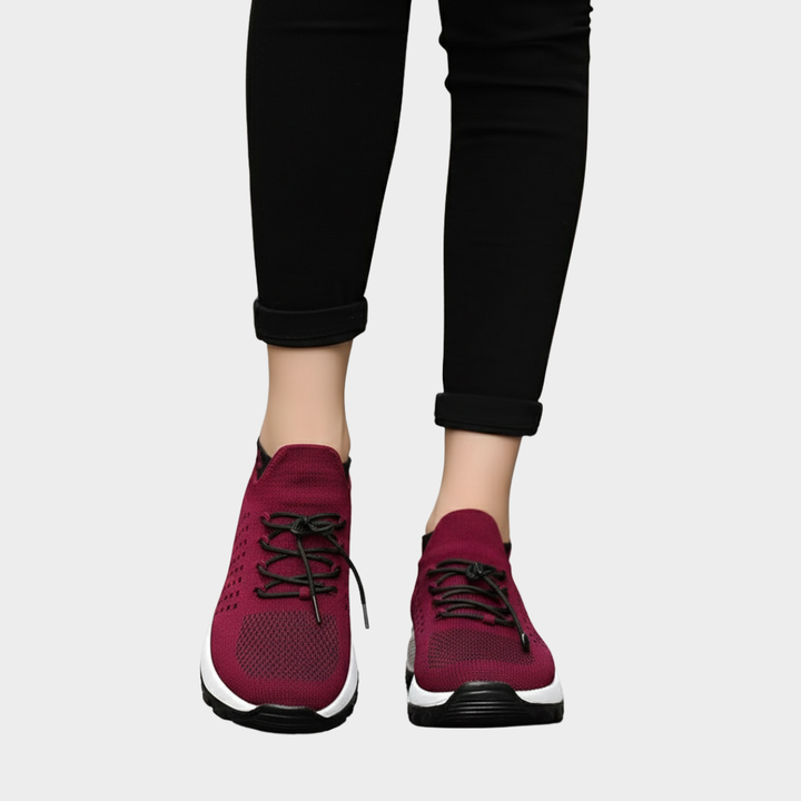 Women’s Orthopedic Walking Shoes Knit Mesh