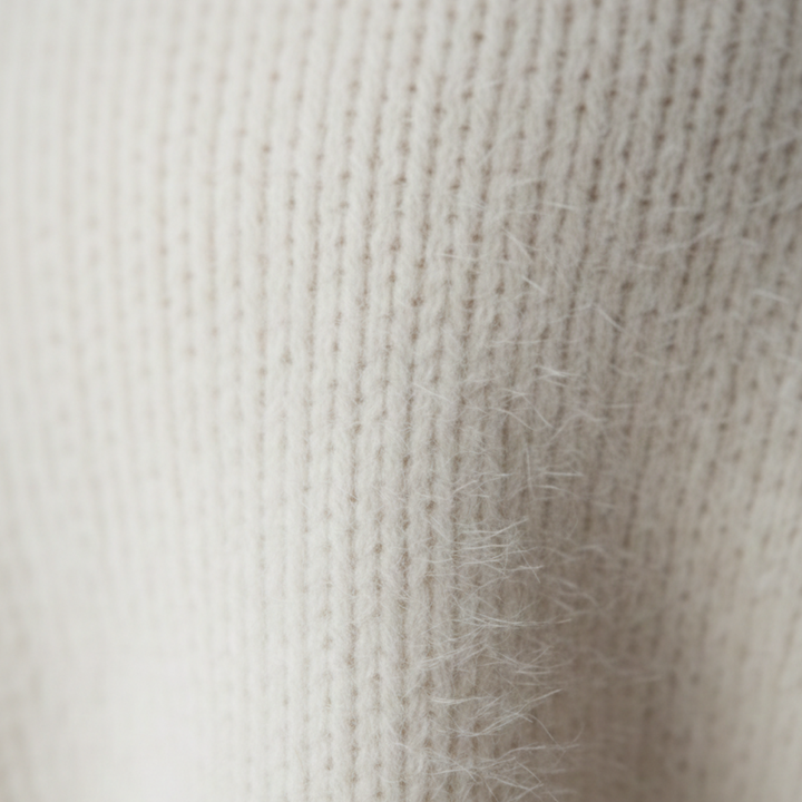 Maxi Dress Knit Long Sleeve Side Slit V Neck