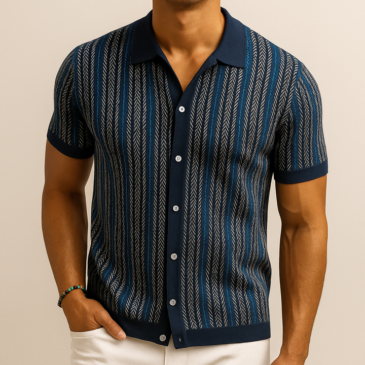 Men's Button Down Shirt - Alban Style
