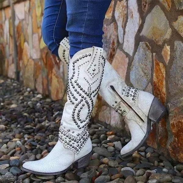 Women's Knee-High Western Boots