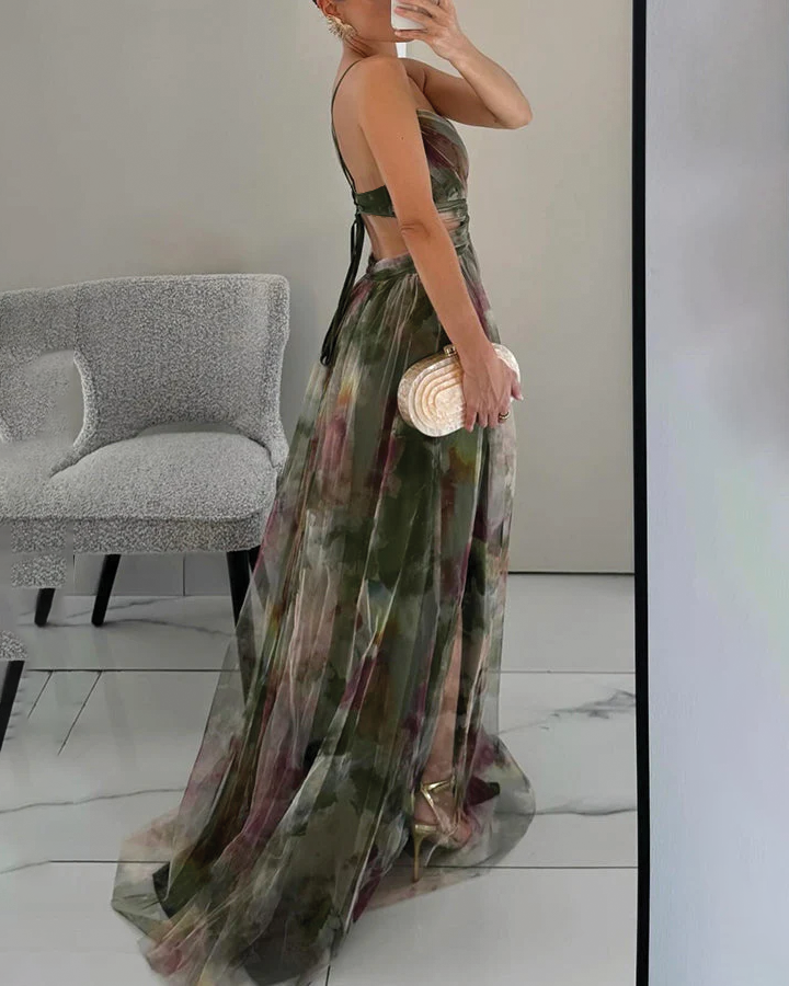Women's Floral Maxi Dress