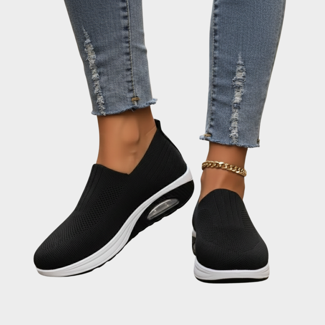 Women’s Orthopedic Mesh Slip-On Walking Shoes