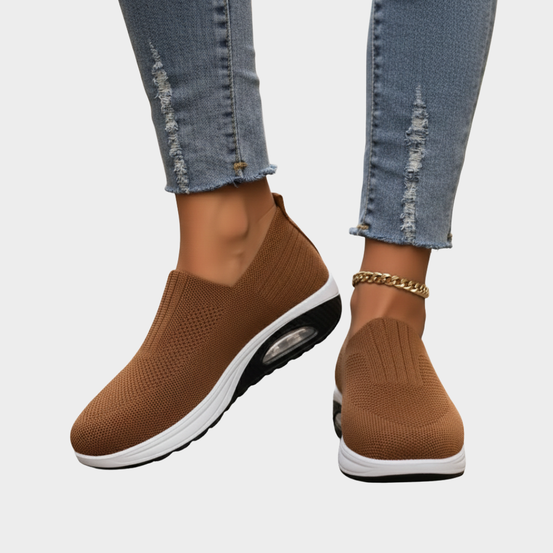 Women’s Orthopedic Mesh Slip-On Walking Shoes