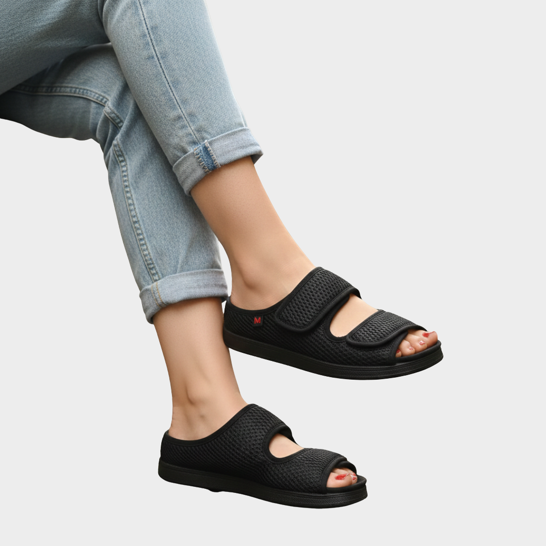 Comfortable Sandals Mesh Adjustable Straps