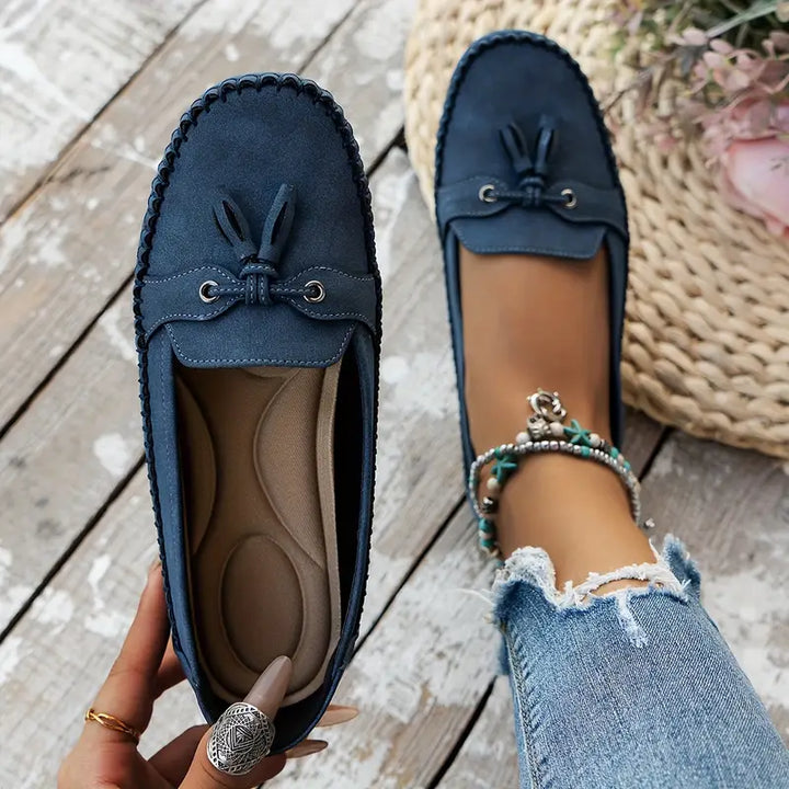 Classic Bow Loafers for Women