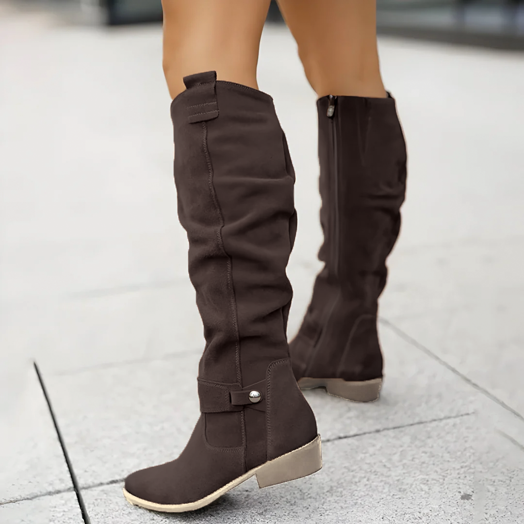 Women's Suede Knee Boots