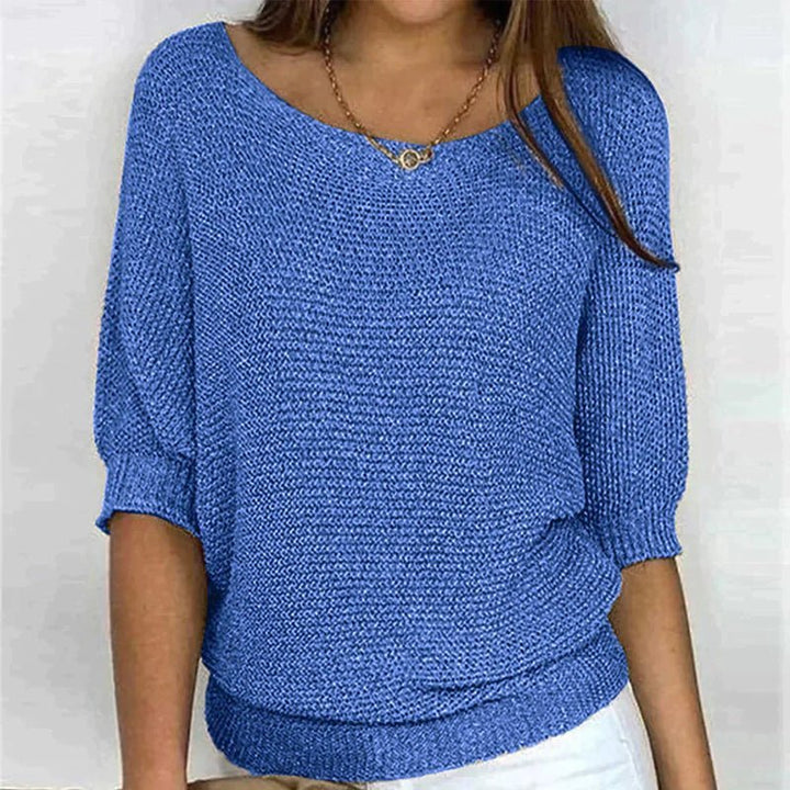 Women's Loose Knit Pullover Sweater