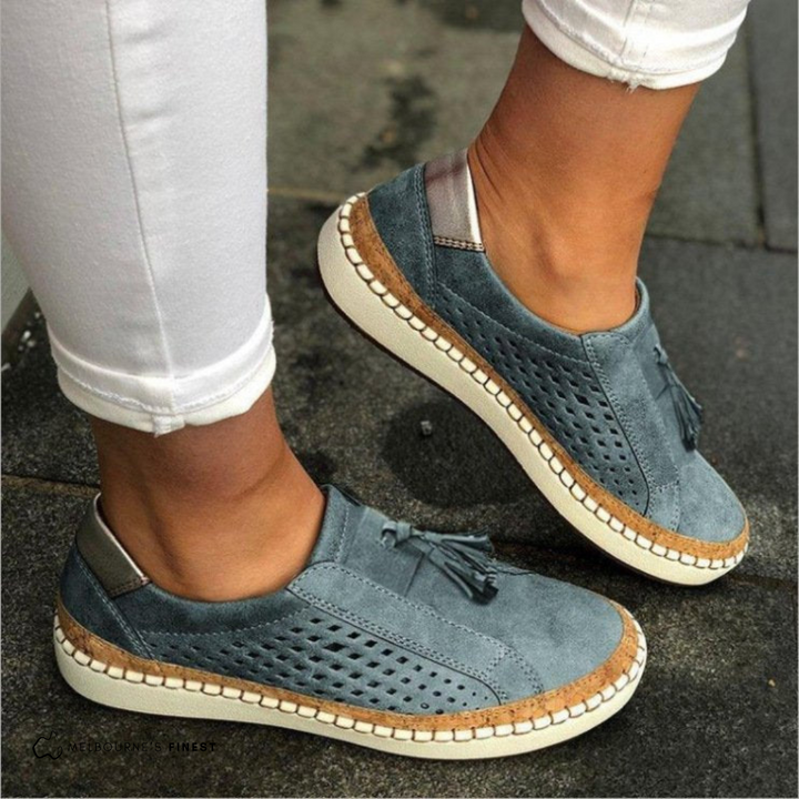 Women's Slip-On Perforated Shoes
