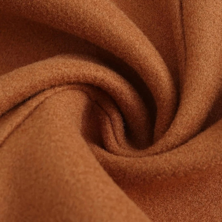 Men's Winter Coat – Smart Casual Minimalist Button Design