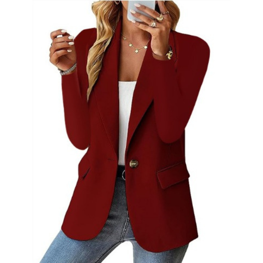 Women's Single-Button Blazer