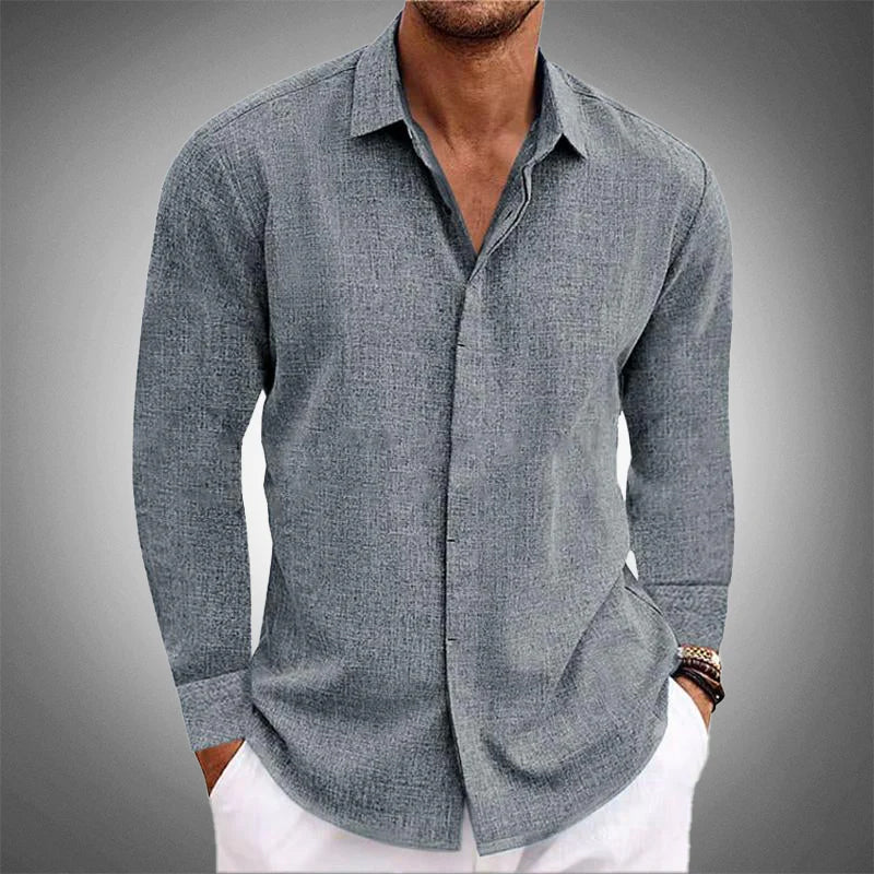 Men's Long-Sleeve Modern Shirt
