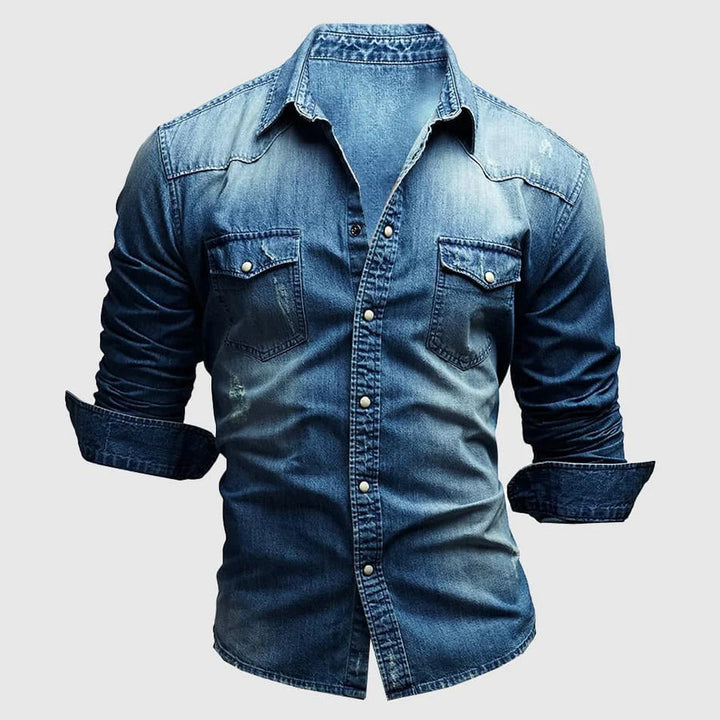 Men's Denim Shirt - Miami Style