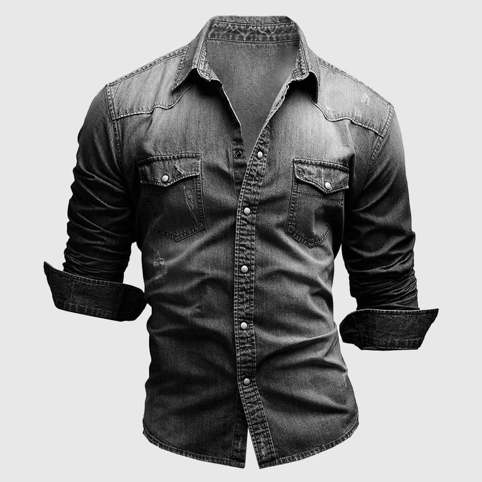 Men's Denim Shirt - Miami Style