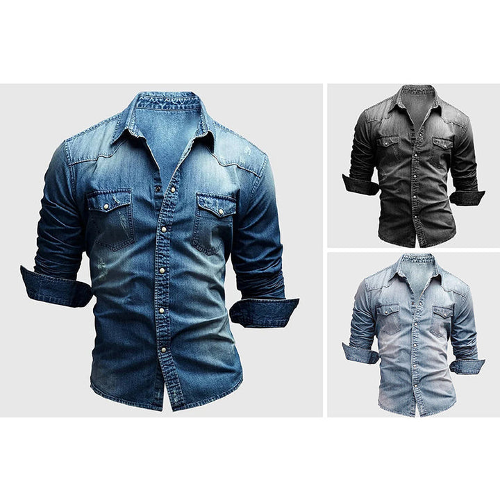 Men's Denim Shirt - Miami Style