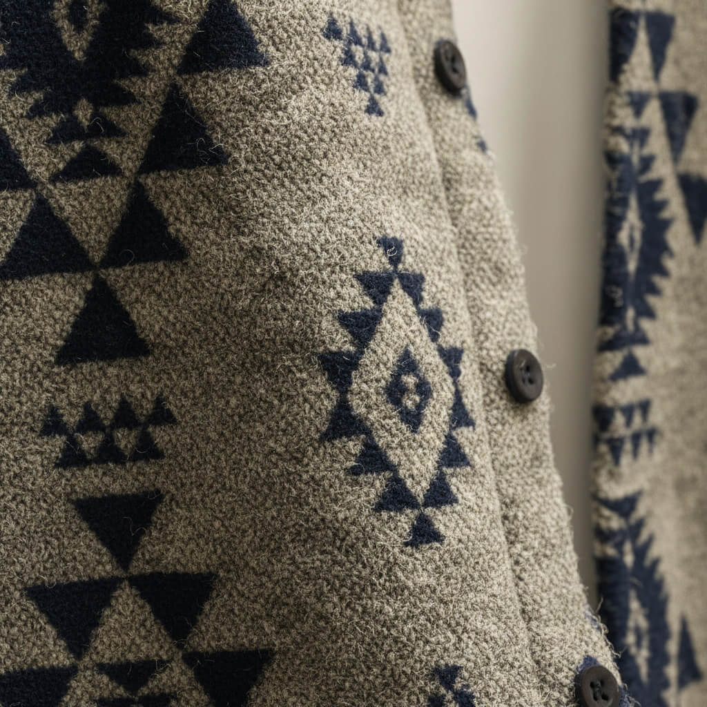 Wool Jacket for Men - Classic Style