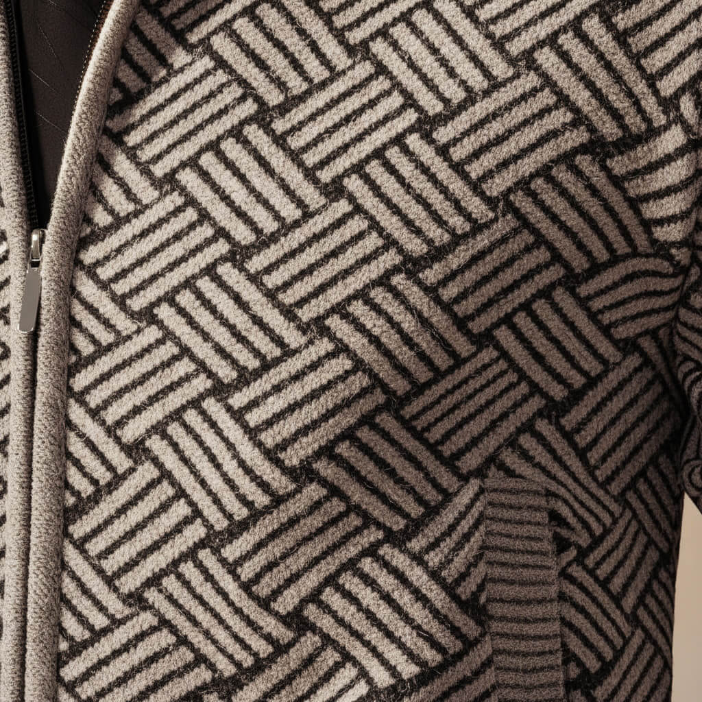 Men's Jacket - Peruvian Cotton Fabric