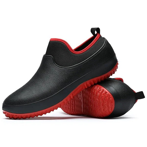 Men’s waterproof slip on work shoes