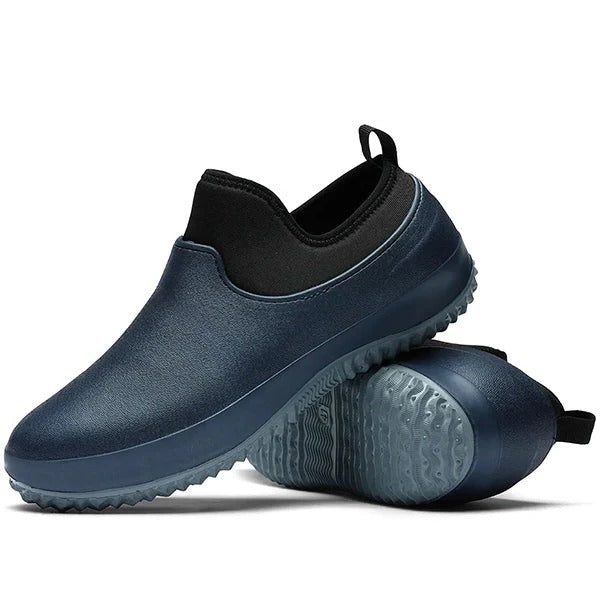 Men’s waterproof slip on work shoes